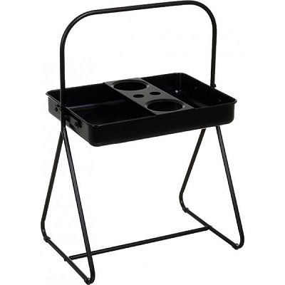 Стіл кавовий Генуя чорний 460x350x690мм