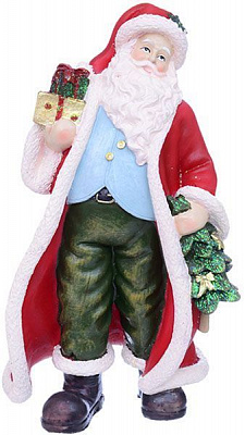 Фігурка декоративна Lefard Санта 12,5x26,5 см 191-018