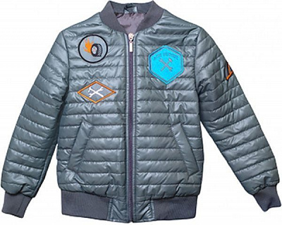 Куртка детская Модний Карапуз Mechanic р.104 серый 03-00784-0 