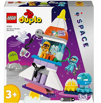 Конструктор LEGO DUPLO Приключения на космическом шатле 3 в 1 10422