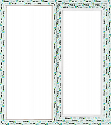 Окно поворотно-откидное WDS 5S 1140x1420 мм правое 90215644 