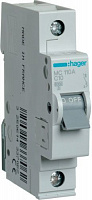 Автоматичний вимикач Hager 1P 6kA С-10A 1M MC110A