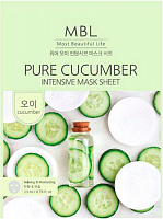 Маска тканинна для обличчя MBL Cucumber Intensive 23 мл 1 шт.