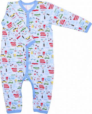 Комбінезон дитячий для хлопчика Татошка 151061 машинки р.80 мульті