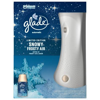 Автоматичний освіжувач повітря Glade Snowy Frosty Air 269 мл