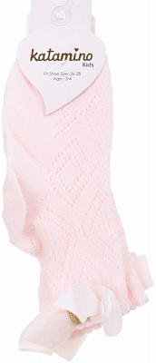 Носки для девочек KATAMINO K24060 р.3-4 розовый 