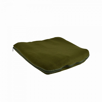 Плед-подушка флисовый Mild 150x180 см хаки Bergamo 