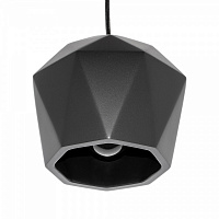 Светильник подвесной Luminaria 1x60 Вт E27 черный DENVER P2205 BK 