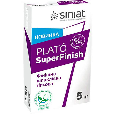 Шпаклевка Siniat Plato Super Finish 5 кг