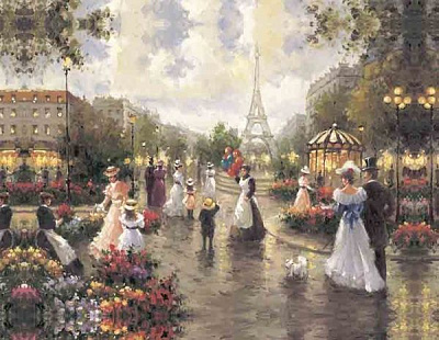 Репродукция Bures 3BUR121 60x80 см RozenfeldArt 