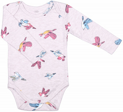 Комбінезон унісекс Фламінго р.80 меланж 494-004