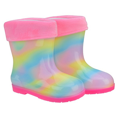 Чоботи гумові Shantou р.28 різнокольоровий принт K7802-28R