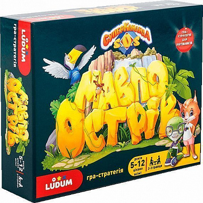 Игра настольная Ludum Остров обезьян (укр.) LS3047-51