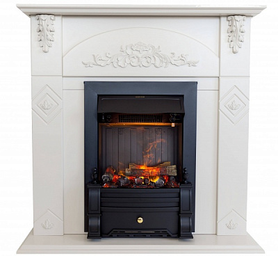 Камінокомплект ASTRA FLAME Меріленд White + Прометей