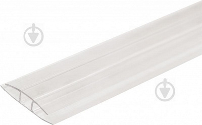 Соединительный Н-профиль Rodeca 4x3000 мм прозрачный 