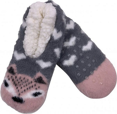 Взуття домашнє La Nuit Home Лис р. 38-40 сірий