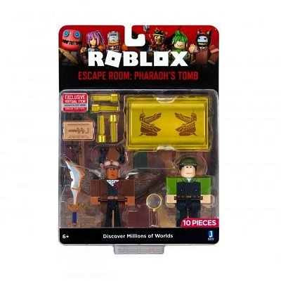 Набір фігурок з аксесуарами Jazwares Roblox Game Packs Escape Room: The Pharoah’s Tomb W8 ROB0336