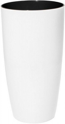 Кашпо Алеана Альфа круглий 5л біла роза