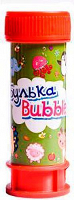 Мыльные пузыри Булька Bubble 60 мл Звери