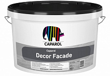 Декоративная шпаклевка травертин Caparol Caparol Decor Facade 10 кг /серый