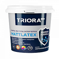 Краска интерьерная латексная Triora MATTLATEX мат белый 1,4кг 