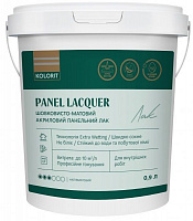 Лак панельний акриловий Panel Lacquer база ЕP Kolorit шовковистий мат 0,9 л безбарвний