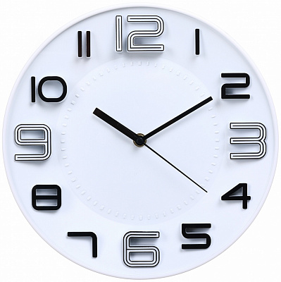 Часы настенные Pastel Collection 28x28x3,9 см белый Sensio