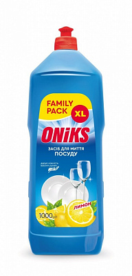 Засіб для ручного миття посуду ONIKS ONIKS 1л