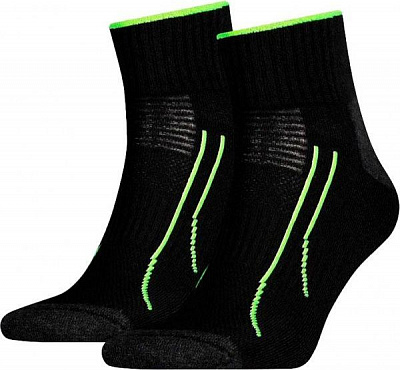 Носки Puma CELL TRAIN QUARTER 2P 90679501 черный р.39/42