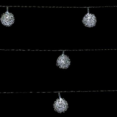 Гірлянда лінійна LED 20 ламп 4 м біла 11502505