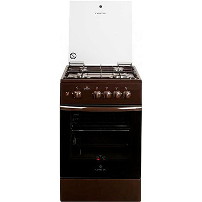 Плита газовая Greta GG 5772 MG 33 (B) (1470-00-07АА коричневая)