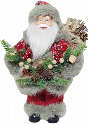 Декорація новорічна ShenzhenTianJialiIndustrialCo Дід Мороз лісовий 30 см