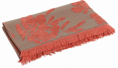 Полотенце пляжное Flowers 90x160 см коралловый ABC