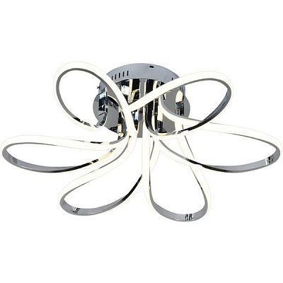 Люстра світлодіодна Victoria Lighting Paola/PL6 з пультом ДК 84 Вт хром