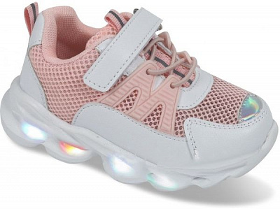 Кросівки ТОМ.М 7993В р.23 рожевий із білим