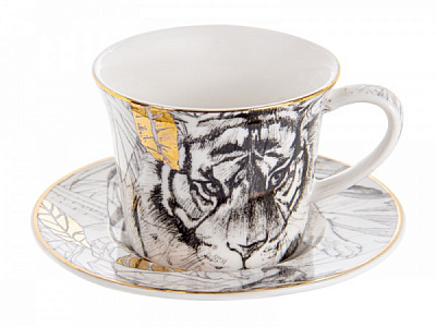 Чашка с блюдцем Wild Stories 220 мл 924-739 Lefard