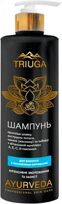 Шампунь Triuga Herbal для волос с секущимися кончиками Увлажнение и Защита 500 мл