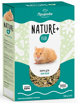 Корм Природа Nature + feed для хом'яків 500 г