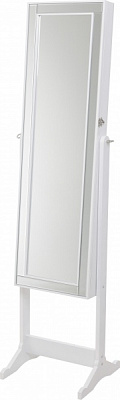 Напольное зеркало с секцией для хранения аксессуаров M36A 3600x12300 мм белый 