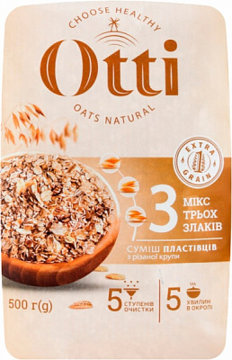 Пластівці вівсяні Otti Суміш з різаної крупи 500 г