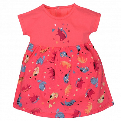 Платье Татошка 1701327вкт р.92 коралловый 