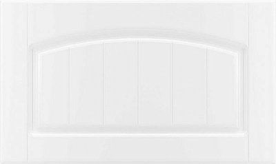 Фасад для кухні Грейд-Плюс Прованс білий гладкий №383 355x596 н/св