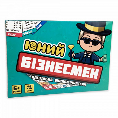 Игра настольная Strateg Юный Бизнесмен 30341