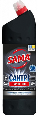 Універсальний засіб SAMA САНТРІ «TURBO гель» 1 л 2475