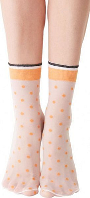 Носки женские Giulia NN-15 р. универсальный 40 den Orange 