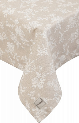 Скатерть Шале розы 110x133 см бежевый La Nuit 