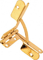 Петля декоративная с ограничителем золото 30х32 мм 1 шт. 