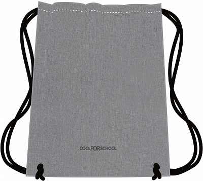 Сумка для обуви 41х33 см серая CF85758-10 Cool For School