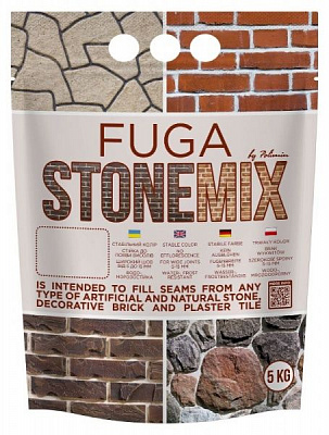 Заповнювач швів Polimin FUGA STONEMIX 5 кг пісочний