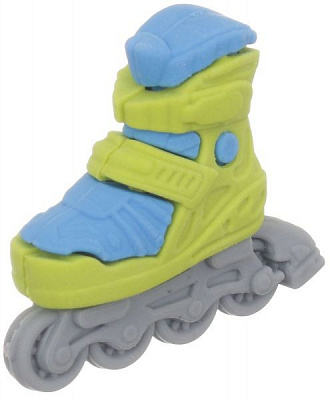 Ластик Ролики салатовый